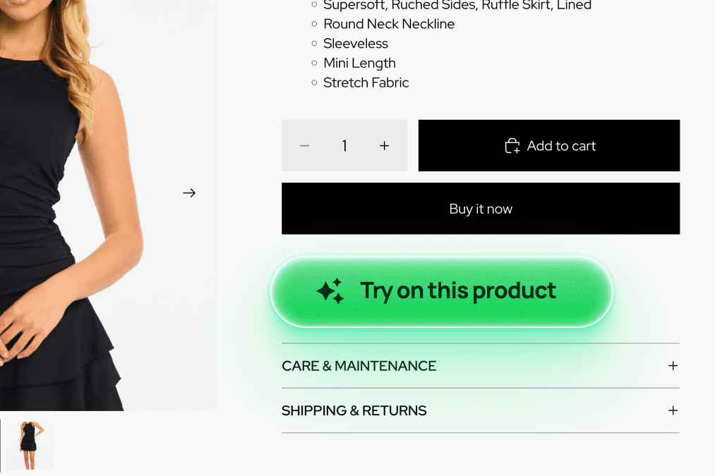Virtual Try-On exemple
