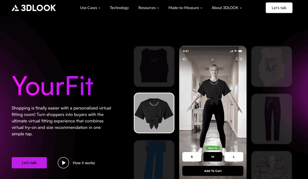 3DLOOK YourFit