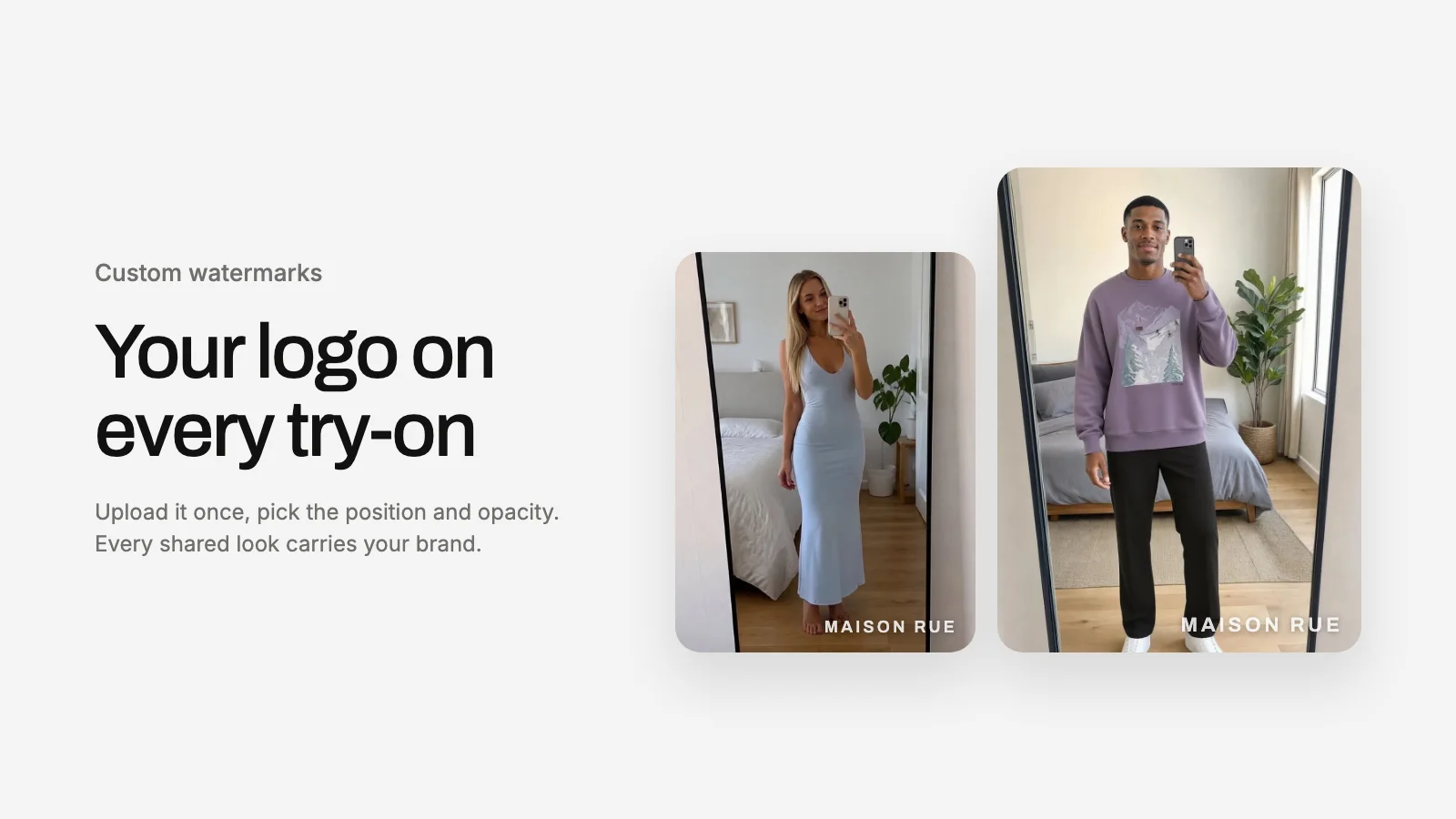 Custom Watermarks