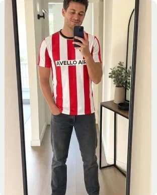Football shirt with sponsor text: Google Vertex AI result