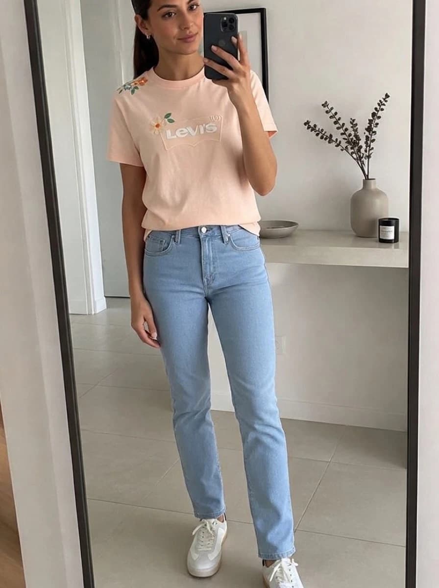 Vaqueros rectos slim