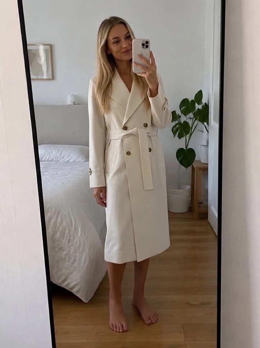 Klassieke trenchcoat