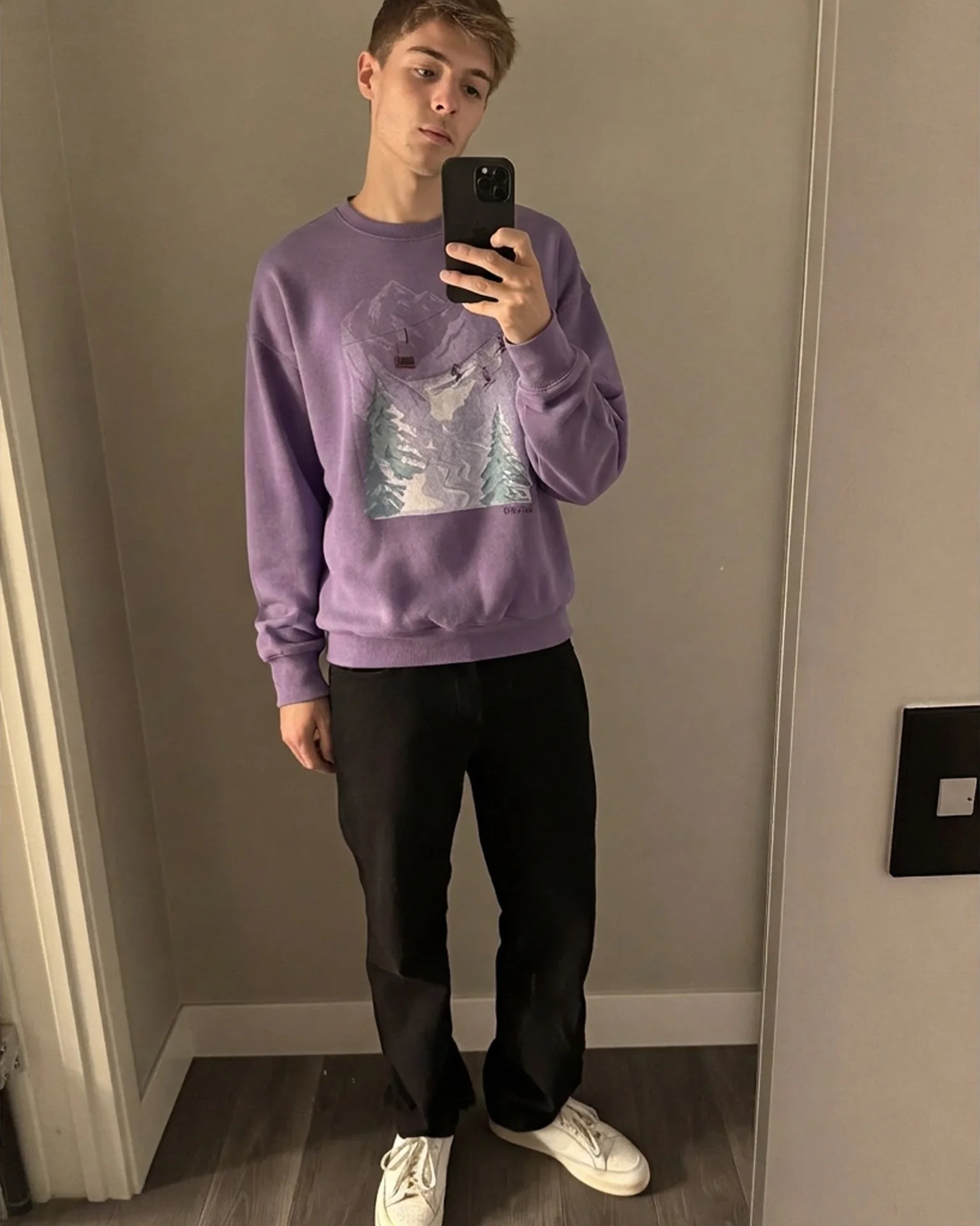 Oversized crewneck