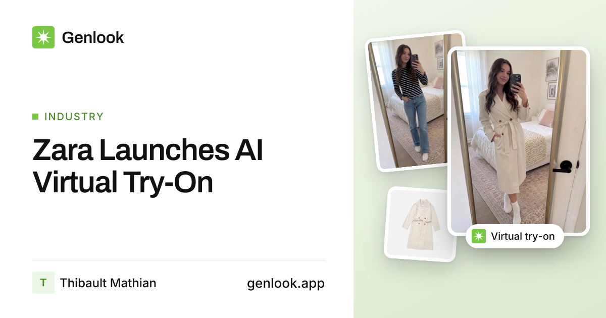 Zara Launches AI Virtual Try-On